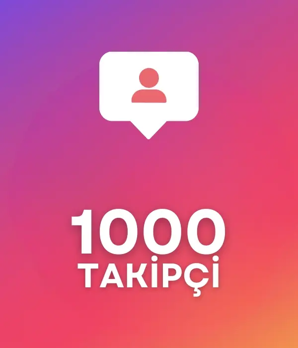 İnstagram 1000 Takipçi